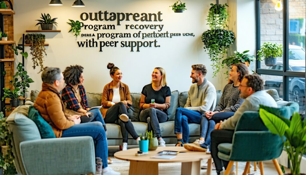 outpatient recovery program with peer support