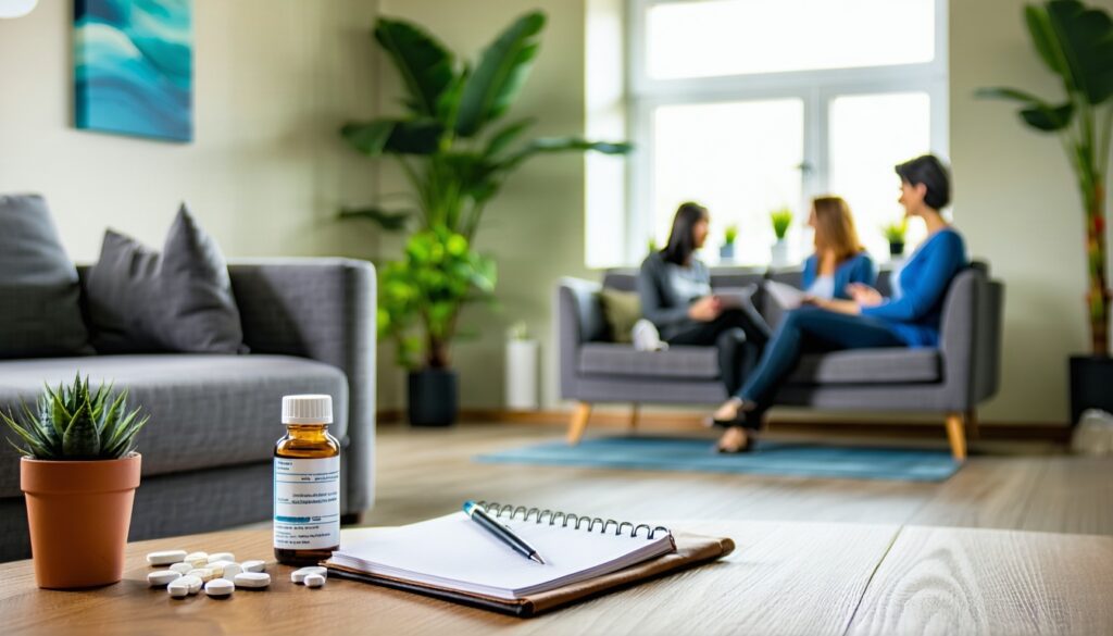 outpatient mental health program with medication support