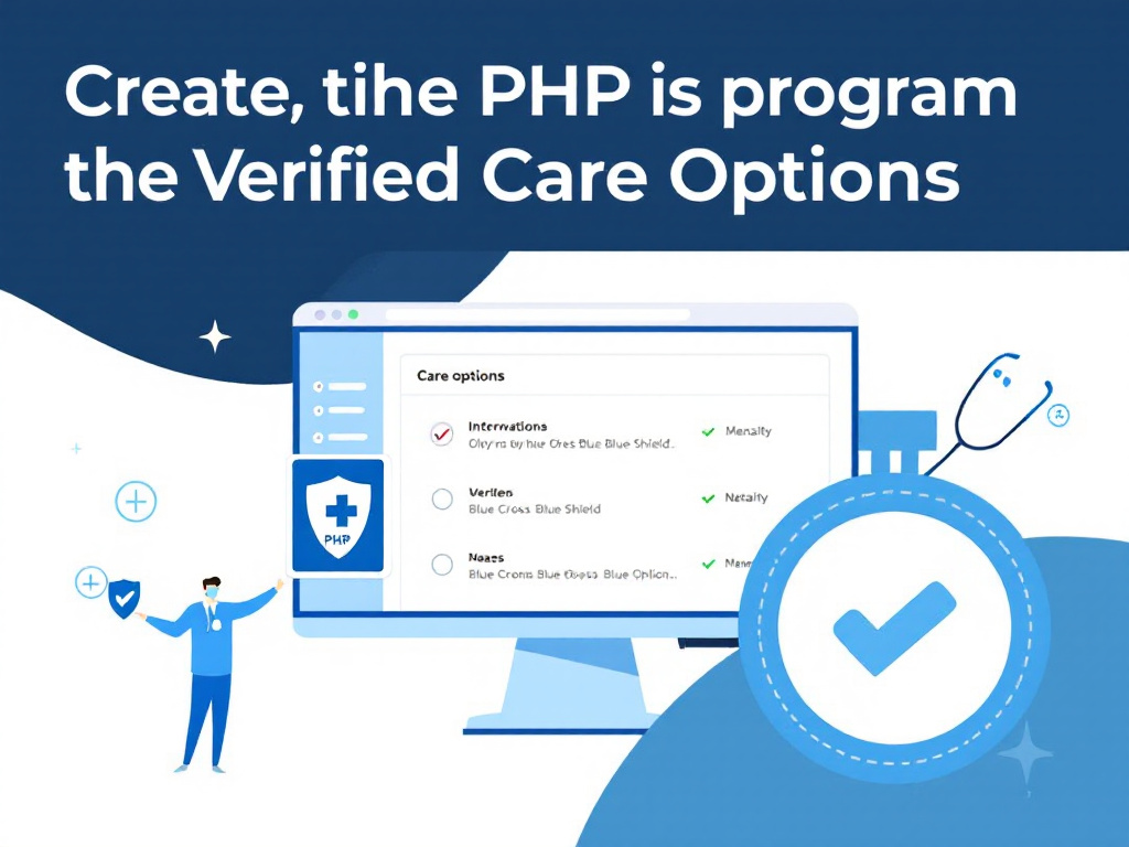 php program that takes blue cross blue shield