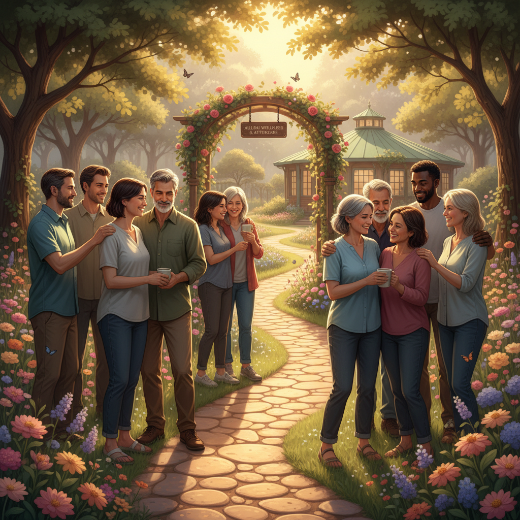 alumni support and aftercare program